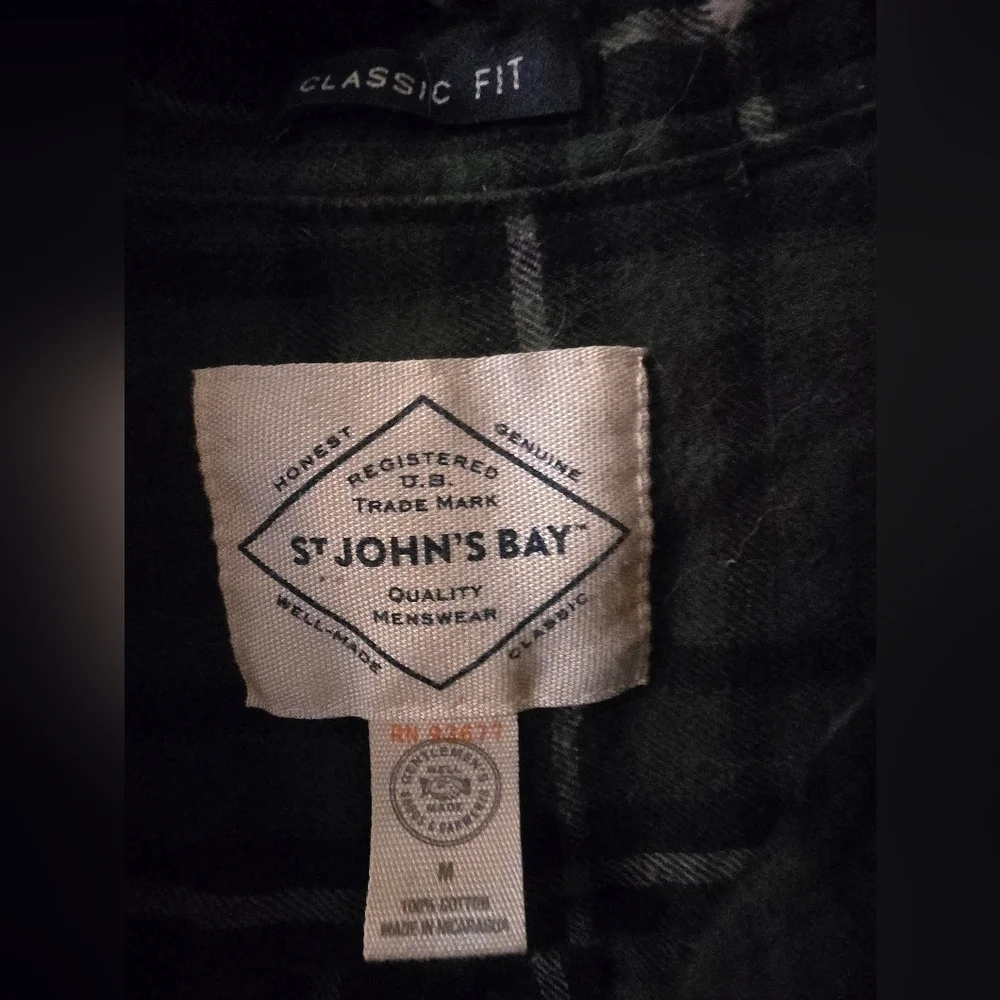 St. Johns Bay classic plaid